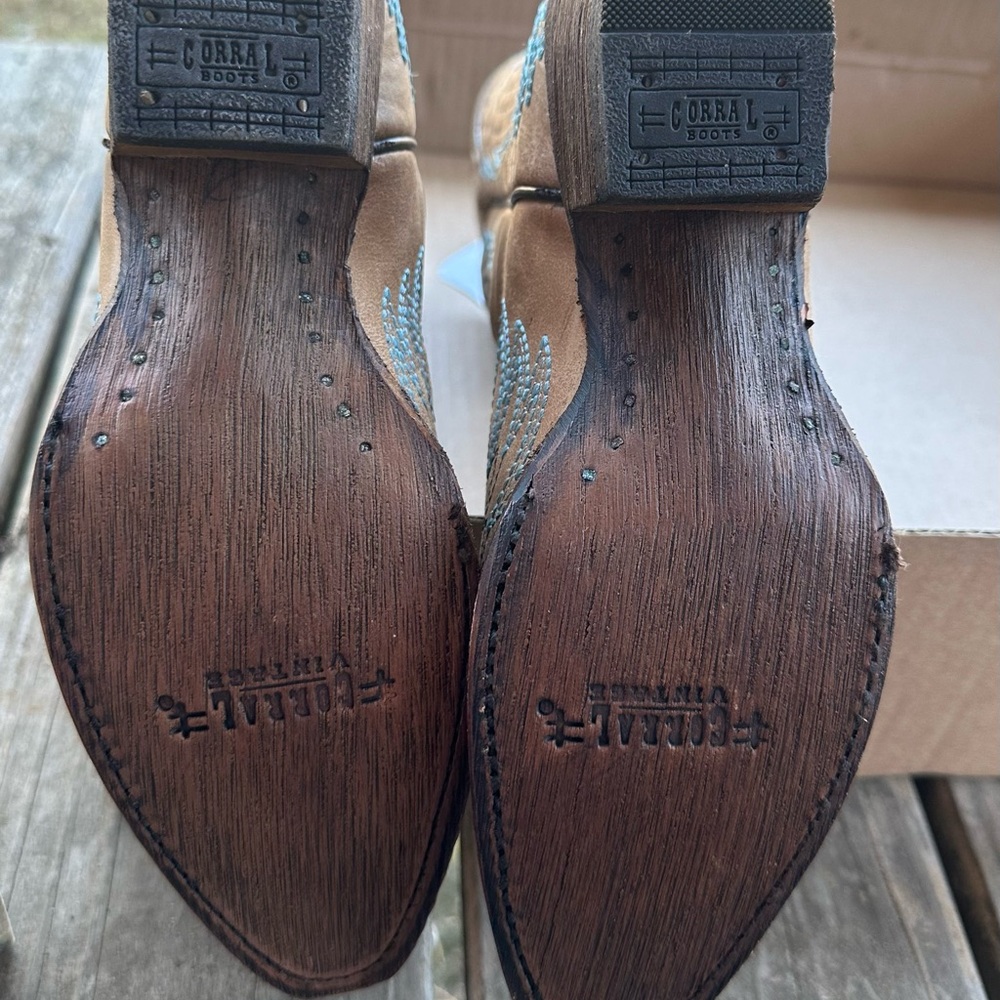 NWT Original Box Corral Vintage Cowboy Boot